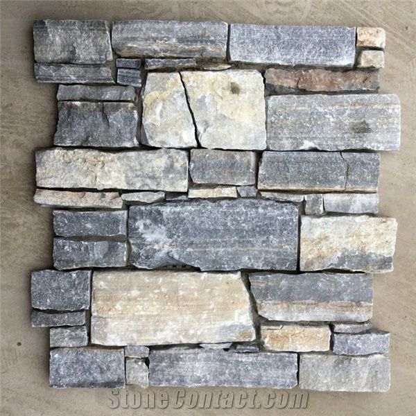 Smc-Cc178 Rectangle Nature Cultured Stone Panel,Wall Stone Veneer,Ledge ...