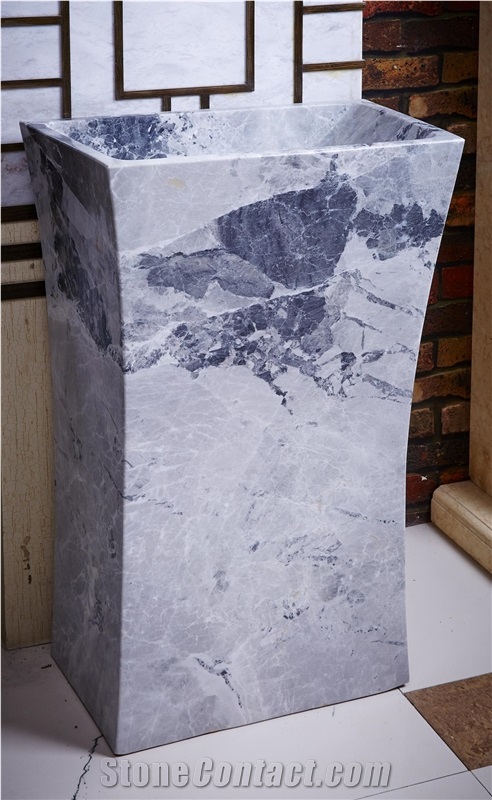 Marble Stand Washbasin and Bathroomsink/ Whole Piece Stand Washbasin and Bathroom Sink/Pedestal Sinks