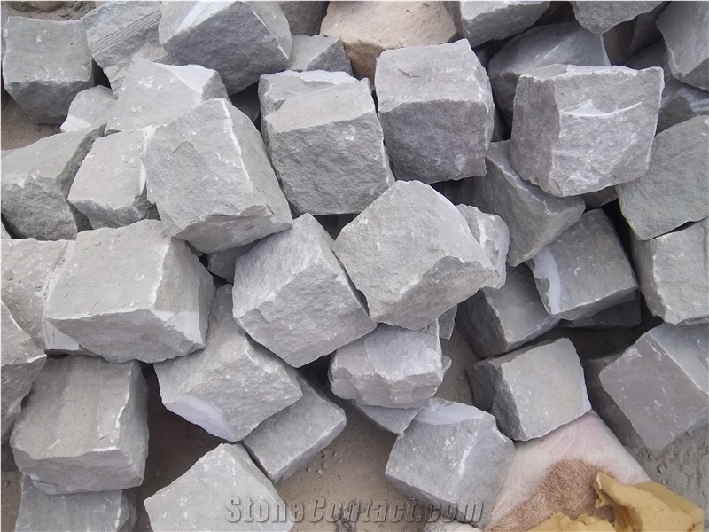 Multicolor Sandstone Cleft Natural Split Cube Stone Paver