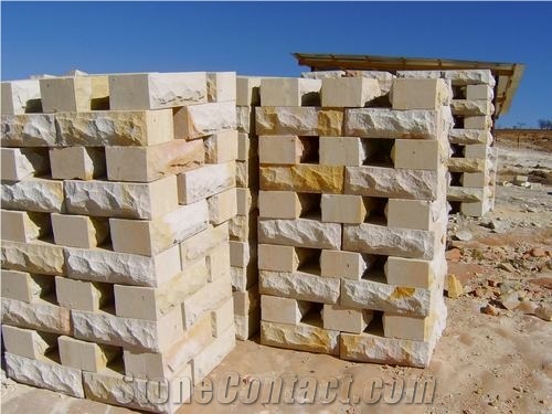 Lesotho Sandstone Building - Walling Blocks