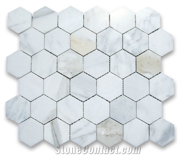China White Marble Mosaic Tile for Wall Decoration