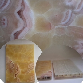 Fiberglass Backed Panel, Marble Marble Honeycomb Panel Slab