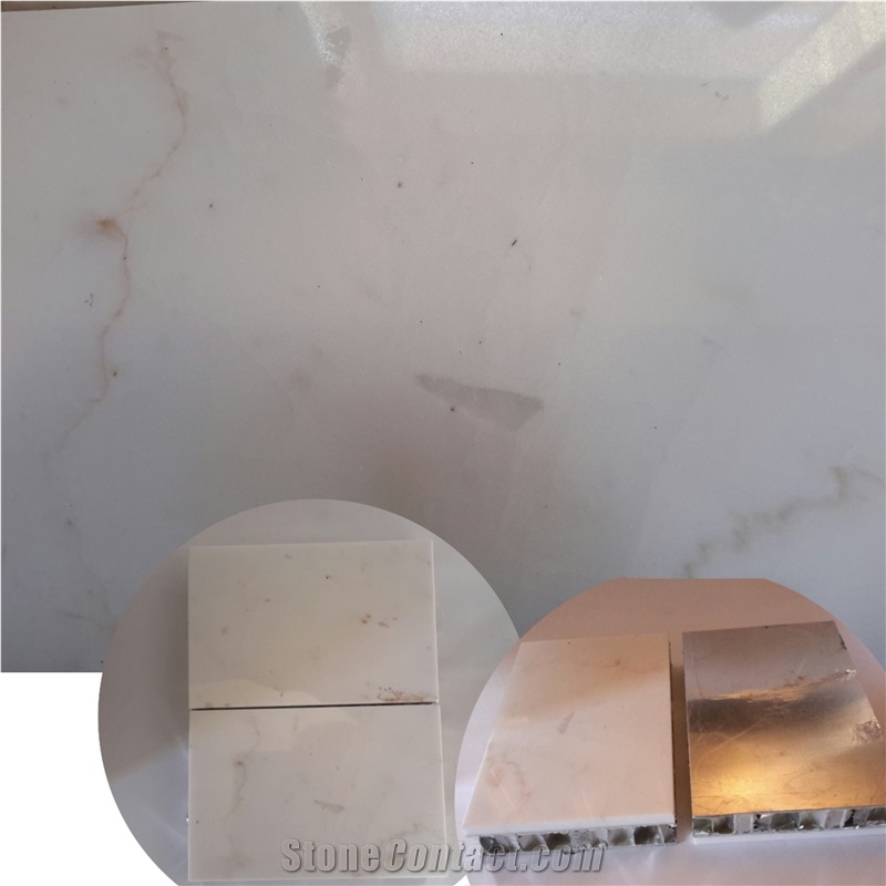 Honeycomb Backed Panel, Marble Composite Slab