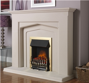 Top Quality White Marble Fireplace