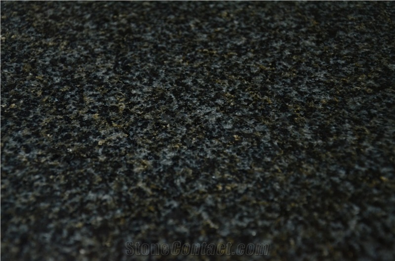 Black Green Galaxy Granite Tiles & Slabs, Cambodia Granite Polished Floor Tiles, Wall Tiles