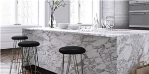 Calacatta Carrara Marble Kitchen Bench Tops