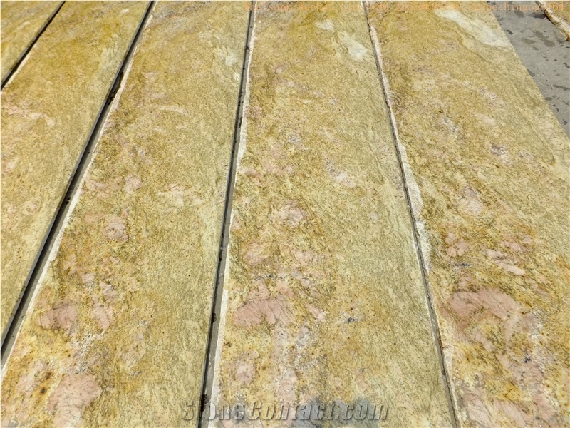 Cheapest Golden King Granite Slabs,Half Slabs,Brazil Golden King Polished Granite Slabs,Brazil Yellow Granite Tiles Factory