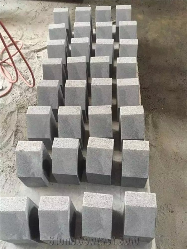 G654 Cube Stone/Flamed Cobble Stone/Paving Sets/G654 Landscaping Stones