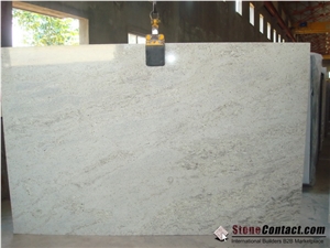 High Quality Kashmir White Bench Tops/India White Granite Island Tops/Natural Stone Kitchen Desk Tops
