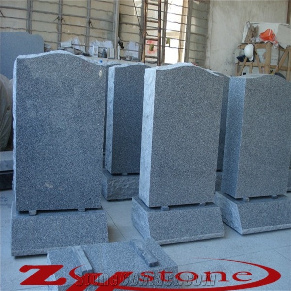 Bacuo White,Balma Grey,Padang Light Granite Single Tombstone&Monument Design ,Headstones, Western Style Tombstones&Monuments