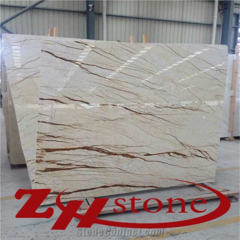 Cheap Sofitel Gold Beige Marble Tiles & Slabs/ Marble Wall Covering Tiles/