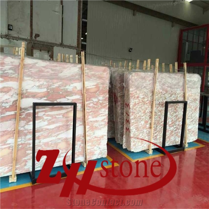 Good Quality Rosa Norvegia Marble Tiles & Slabs/ Marble Skirting/ Marble Wall Covering Tiles