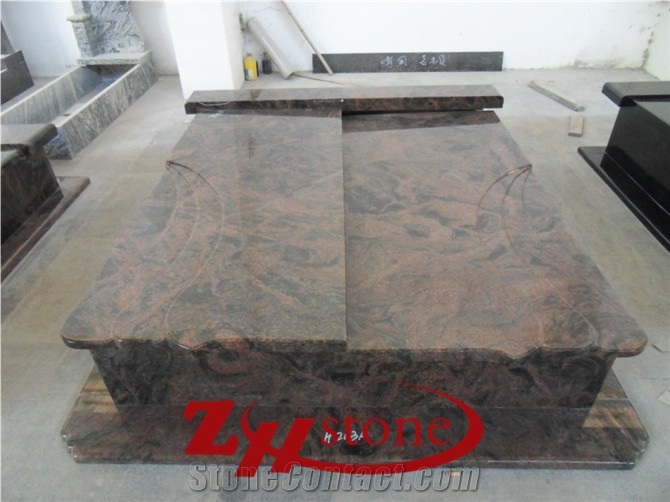Juparana Pink Granite ,Polished Granite ,Tombstone ,Monument ,Western Style Monuments