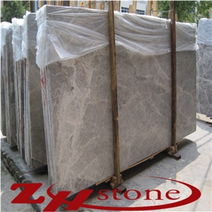 Silver Mink Marble Walling Tiles , Polished Silver Ermine Marble Tile & Slab 3d Wall Panels Stone
