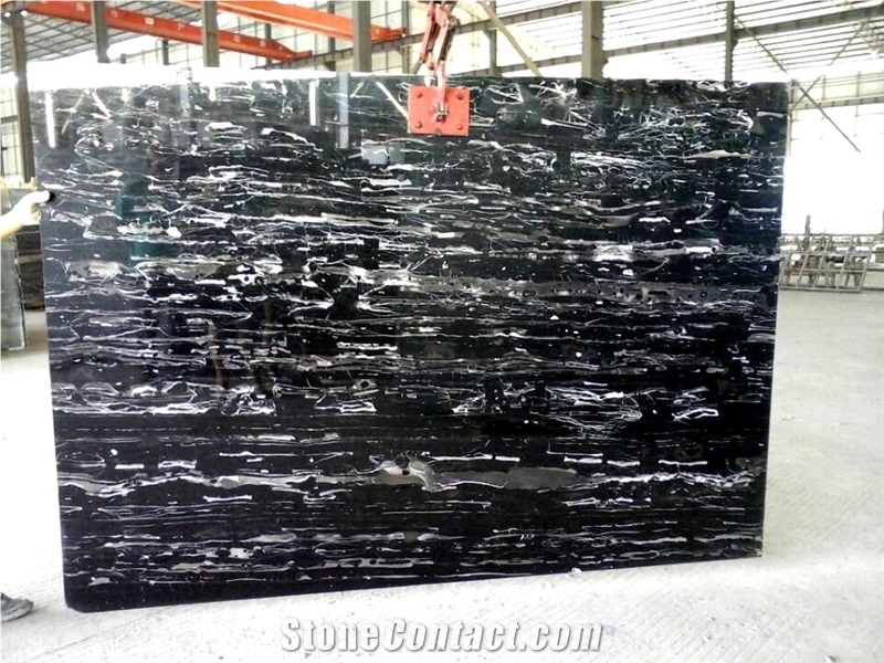Black Ice Dapple Marble Tiles,Slabs,Cut-To-Size,Paving,Paver