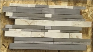 Mixed Stone Mixed Color Marble Mosaic, Bathroom Wall Mosaic Tiles Made in China, Top Quality Marble Mosaic Floor Covering