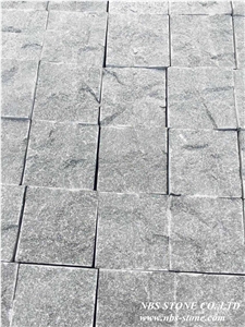 Zhangqiu Black Granite Cube Stone Chinese Cheap Granite Paving Stone,For Garden Stepping Pavements
