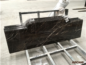 Chinese St.Laurent Brown Marble Counter Top Kitchen Table Top