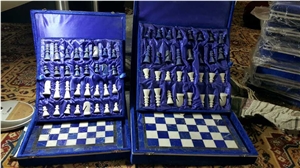 Blue Stone Lapiz Chess, Chess Board