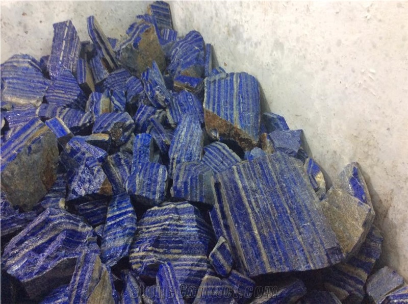 Lapis Lazuli, Blue Quartz Boulders