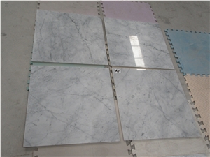 Bianco Carrara Marble Composite Porcelain Tiles