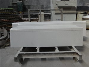 Crystal White Marble, Pure White Marble Anti-Slip Line Steps & Stairs Price