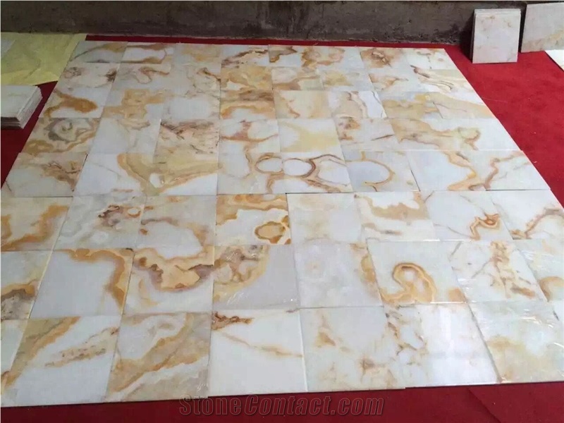Iran White Jade Marble Tile & Slab for Wall Coverings Tiles