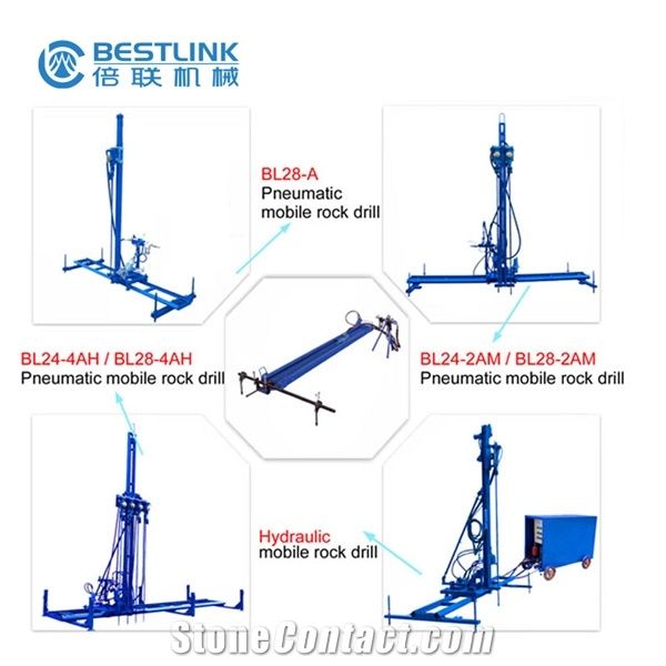 Yt28 Horizontal Rock Drill for Civil Project and Quarry