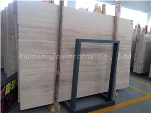 Polished Chinese Wooden White Marble / Chinese Serppigiante Marble Tile & Slab, Chinese Serppigiante Marble for Wall, Flooring Tiles, Etc.