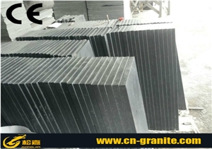 China Black Granite G684 Steps & Stairs Chinese Polished Surface Black Granite Riser