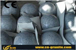 China Black Parking Ball, Polished Granite Parking Ball Chinese Black Granite Ball Parking Barriers China Granite Car Ball