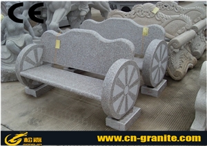 China Granite Outdoor Chair Garden Bench Chinese Natural Stone for Exterior Furniture