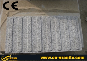 China Grey Granite Blind Paverment Stone Grey Natural Stone Blind Pavering Exterior Pattern
