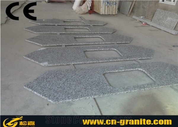 China Grey Granite G439 Countertops Polished Surface China G439 Granite Kitchen Countertops