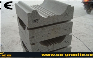 China Grey Granite G623 Curbstone Grey Chinese Stone for Kerbstone Mould for Concrete Kerbstone Granite Kerbstone
