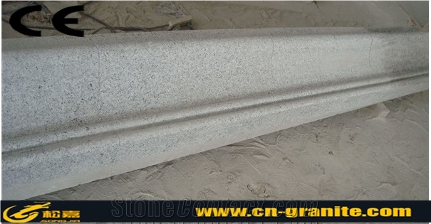 China Grey Granite G623 Curbstone Grey Chinese Stone for Kerbstone Mould for Concrete Kerbstone Granite Kerbstone