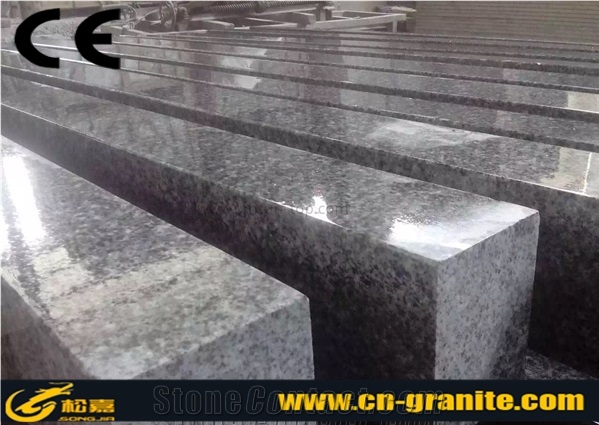 China Grey Granite G640 Kerbstone Chinese Light Grey Granite Curbstone Side Stone Road Stone Mould for Concrete Kerbstone