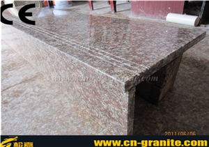 China Red Granite G687 Steps & Stairs,Chinese Pink Granite Hot Sales Staircase