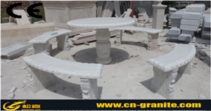 China White Marble Table & Bench Chinese Garden Table & Bench Common Rail Injector Test Bench