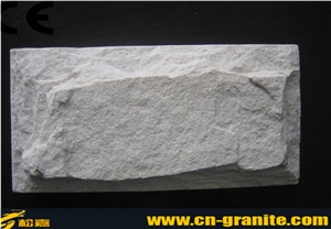 China White Sandstone Mushroom Stone Wall Cladding, Chinese White Mushroom Stone for Sell