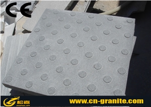 Dark Grey China Granite Blind Stone Chinese Grey G654 Natural Stone Blind Paving Stone