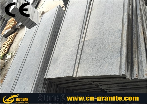 Dark Grey Granite G654 Steps Chinese Grey Granite Stone Steps & Stairs