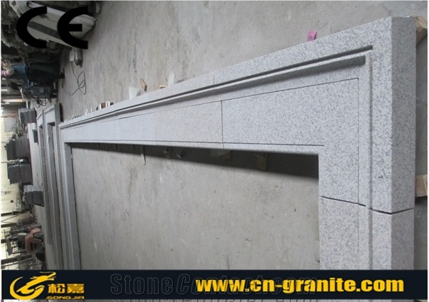 G657 Granite Window Sills & Door Pink China Granite Door Surround Flower Pearl China Pink Granite