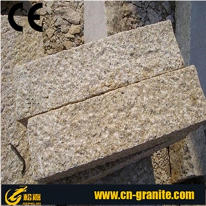 G682 Granite Kerbstone, China Yellow Granite Kerbstone, Road Stone, Side Stone, Rusty Granite Kerbstone