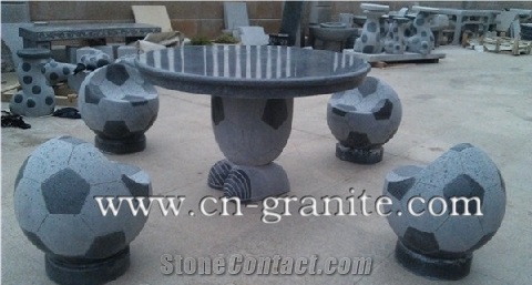 Granite Tables and Benches,Garden Stone Series,Tables and Benches Sets for Garden Decoration,Exterior Stone Benches and Tables,Landscaping Stones,Wholesaler