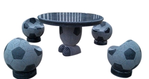 Granite Tables and Benches,Garden Stone Series,Tables and Benches Sets for Garden Decoration,Exterior Stone Benches and Tables.