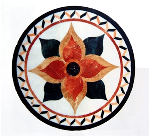 Interior Stone Waterjet Medallions,Mosaic Medallions,Square Medallions,Round Medallions