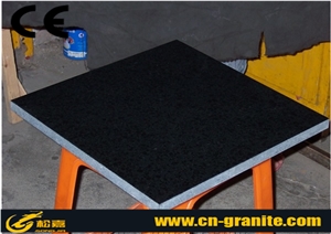 Polished G684 Black Basalt Tiles Chinese Black Basalt Slabs & Tiles