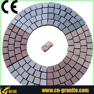 Stone for Garden Walkway,Natural Split Cobbles,Granite Cobble Stone,Cobble for Garden,Cobble Stone,Multi Color Paving Stone,Stone Paving,Paving Stone Mold,Round Paving Stone,Paving Stone Circle