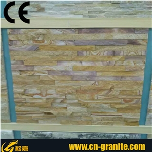 Stone Wall Cladding,Natural Stone Exterior Wall ,Decoration Stone Wall Panel,Pink Cultured Stone,Exterior Wall Slate /Stone Wall Panel,Slate Wall Covering,Natural Slate Cultural Stone